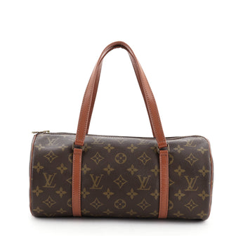 Louis Vuitton Papillon Handbag Monogram Canvas 30