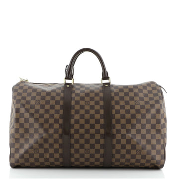 Louis Vuitton Keepall Bag Damier 50