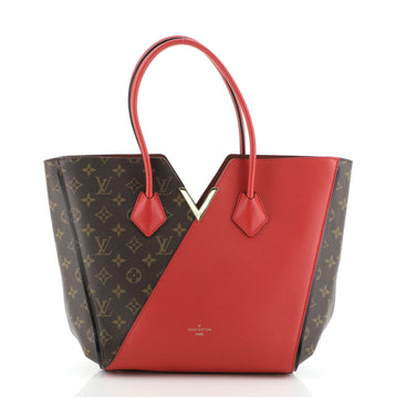 Louis Vuitton Kimono Handbag Monogram Canvas and Leather MM