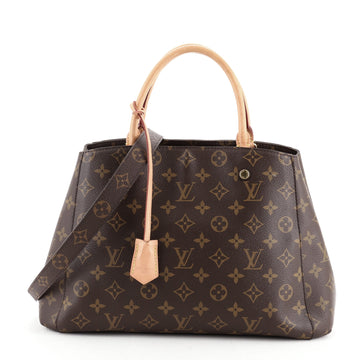 Louis Vuitton Montaigne Handbag Monogram Canvas MM