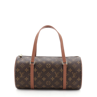 Louis Vuitton Papillon Handbag Monogram Canvas 30