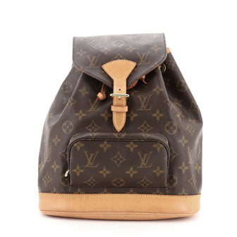 Louis Vuitton Montsouris Backpack Monogram Canvas MM