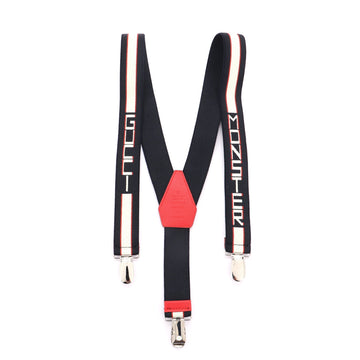 Gucci Monster Suspenders Polyester with Leather