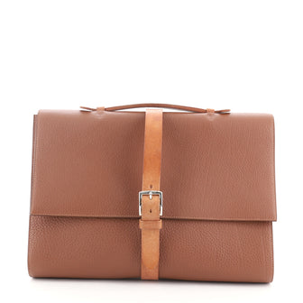 Hermes Etriviere II Briefcase Fjord 38