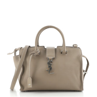 Saint Laurent Monogram Cabas Leather Baby