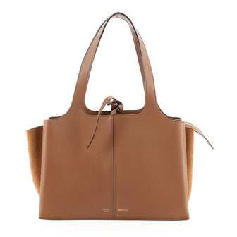 Celine Tri-Fold Shoulder Bag Smooth Calfskin Small