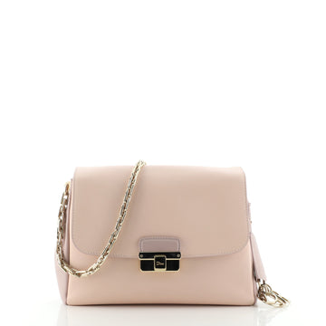 Christian Dior Diorling Shoulder Bag Leather Small
