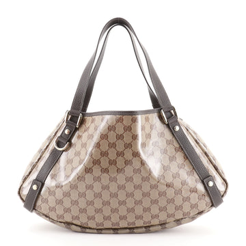 Gucci Abbey Shoulder Bag GG Coated Canvas Medium