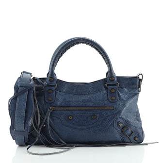 Balenciaga First Classic Studs Bag Leather