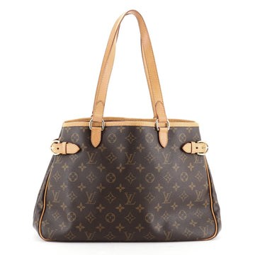 Louis Vuitton Batignolles Handbag Monogram Canvas Horizontal