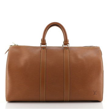 Louis Vuitton Keepall Bag Epi Leather 45