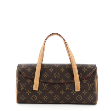 Louis Vuitton Sonatine Handbag Monogram Canvas