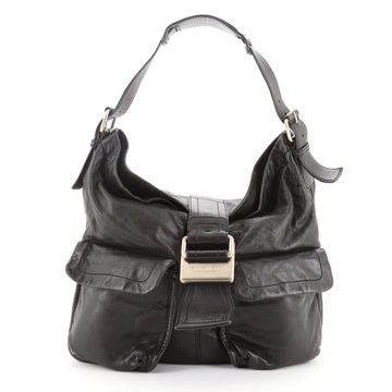 Givenchy Double Pocket Hobo Leather Large