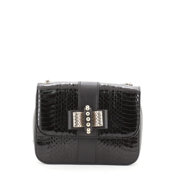christian louboutin sweet charity mini backpack Christian Louboutin Sweet Charity Backpack Snakeskin and Leather Mini 59393