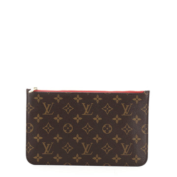 Louis Vuitton Neverfull Pochette Monogram Canvas Large