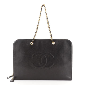 Chanel Vintage Timeless Portfolio Tote Caviar Medium