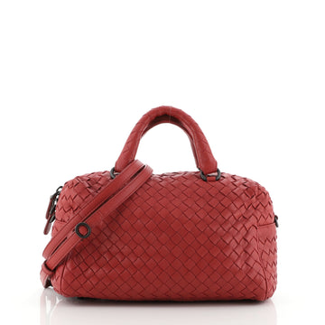 Bottega Veneta Convertible Boston Bag Intrecciato Nappa Small