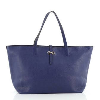 Salvatore Ferragamo Bice Tote Leather Large