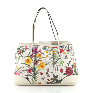Gucci Limited Edition Tote Flora Canvas Medium