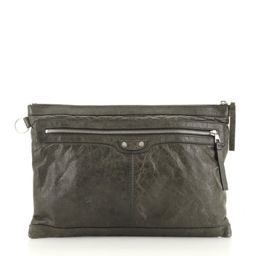 Balenciaga Classic City Pouch Leather Large