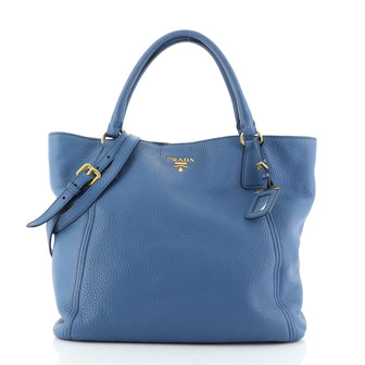 Prada Convertible Shopper Tote Vitello Daino Large