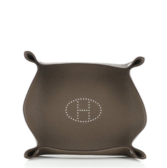 Hermes Mises Et Relances Change Tray Leather