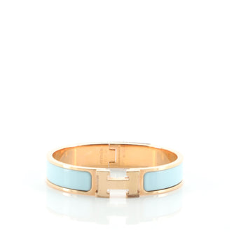 Hermes Clic H Bracelet Enamel Narrow