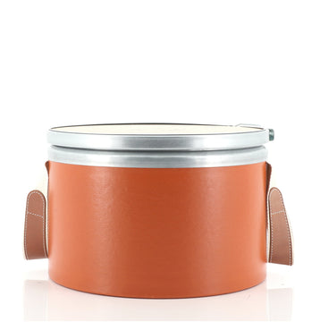 Hermes Saddle Storage Box Cardboard and Metal Mini