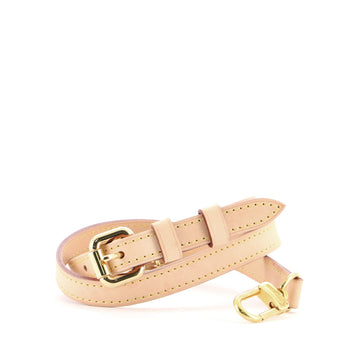 Louis Vuitton Adjustable Shoulder Strap Vachetta Leather 16mm