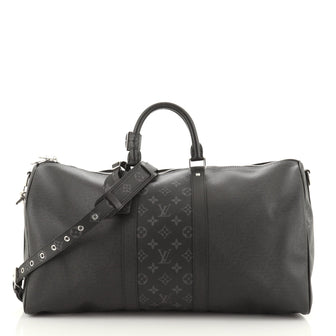 Louis Vuitton Keepall Bandouliere Bag Monogram Taigarama 50