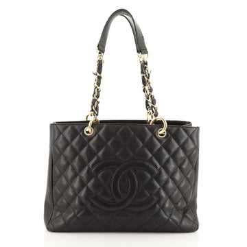 Chanel Grand Shopping Tote Quilted Calfskin