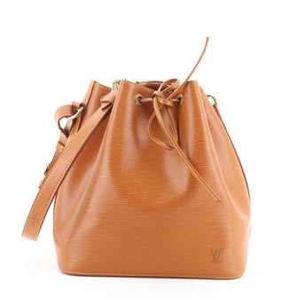 Louis Vuitton Petit Noe Handbag Epi Leather