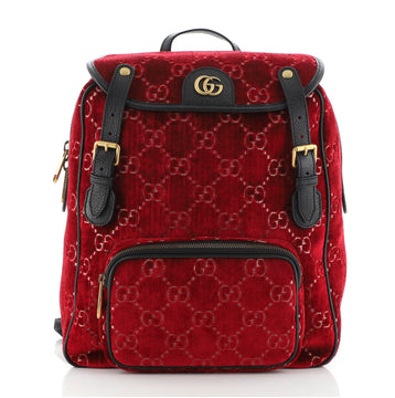 Gucci GG Marmont Backpack GG Velvet Small