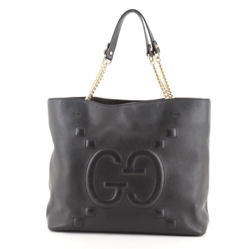 Gucci Apollo Tote GucciGhost Embossed Leather Large