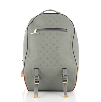 Louis Vuitton Backpack Limited Edition Titanium Monogram Canvas GM Gray 5955941