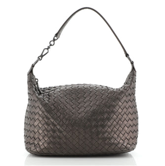 Bottega Veneta Zip Hobo Intrecciato Nappa Small