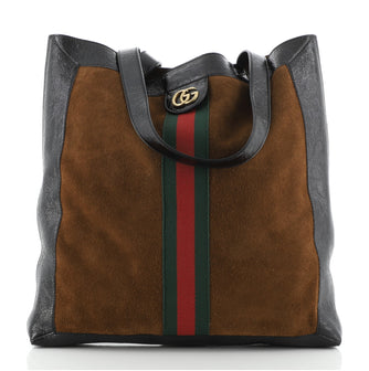 Gucci Ophidia Soft Open Tote Suede Large