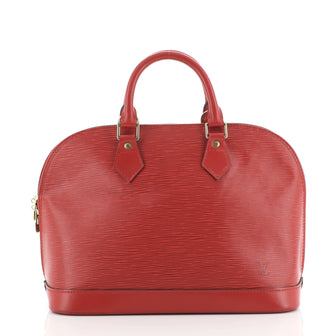 Louis Vuitton Vintage Alma Handbag Epi Leather PM