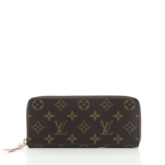 Louis Vuitton Clemence Wallet Monogram Canvas