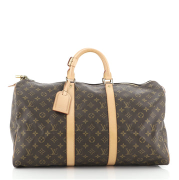 Louis Vuitton Keepall Bag Monogram Canvas 50