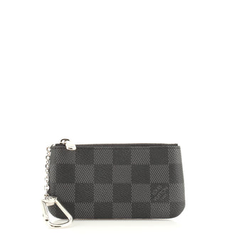 Louis Vuitton Key Pouch Damier Graphite
