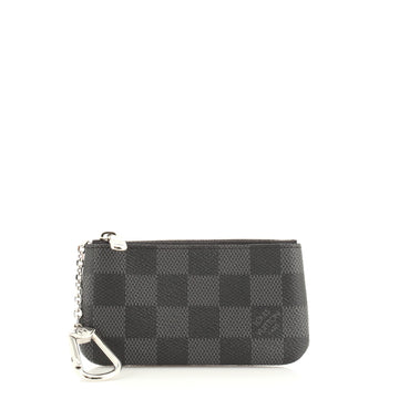 Louis Vuitton Key Pouch Damier Graphite