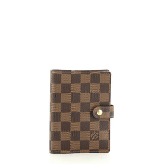 Louis Vuitton Ring Agenda Cover Damier PM