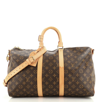 Louis Vuitton Keepall Bandouliere Bag Monogram Canvas 45