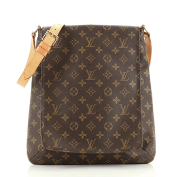 Louis Vuitton Musette Salsa Handbag Monogram Canvas GM