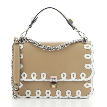 Fendi Swirl Kan I Bag Leather Medium