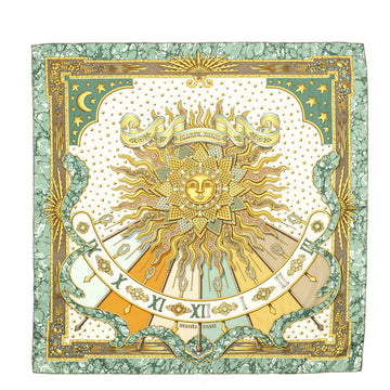 Hermes Carpe Diem scarf Printed Silk 90