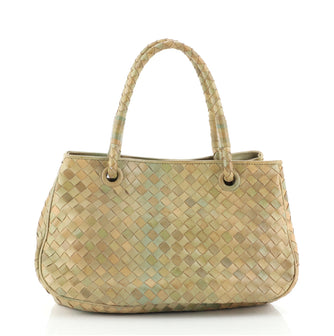 Bottega Veneta Open Shopping Tote Intrecciato Nappa Small