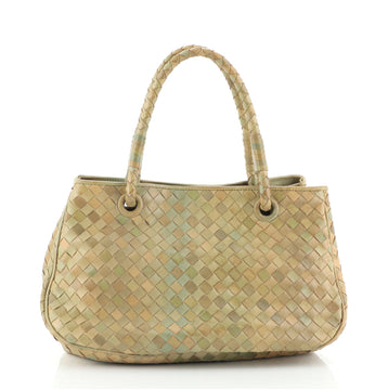 Bottega Veneta Open Shopping Tote Intrecciato Nappa Small