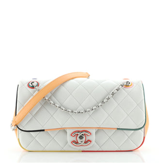 Chanel Cuba Flap Bag Quilted Lambskin Small